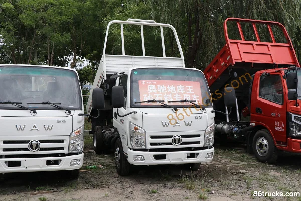Feidi V1 series 160hp 4X2(6 wheels) 3.83m dump truck Exterior