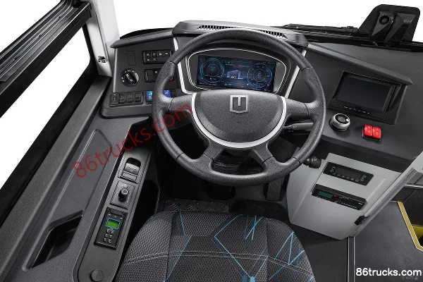 FARIZON Xingji C8M 13.5T 8,545 m autocar hybride à prolongateur d'autonomie au méthanol 90,243 kWh Cabine (1) | 86Trucks
