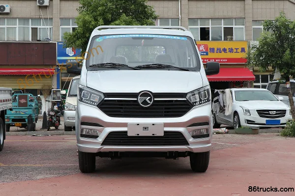 Kama Junhang V2 2023 model 2.0L 150hp 4X2(6 wheels) gasoline 3.7m single-row flatbed mini truck Exterior (2) | 86Trucks