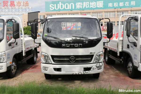 Foton Auling Jieyun Youth Invincible Edition 146hp 4X2(6 wheels) 3.83m half-row flatbed light truck (WLY 6-speed) Exterior (2) | 86Trucks