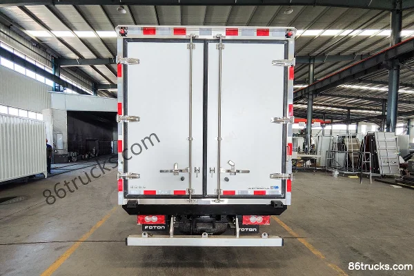 Foton Zhilan EL-Plus 4.5T 4.08m Single-row Electric Refrigerated Truck (Air Brake) 100.46kWh 4X2(6 wheels) Exterior (3) | 86Trucks
