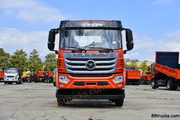 Dayun Fengshang Standard Load 270 hp 8X2(10 wheels) 8m Stake Truck Exterior (2) | 86Trucks