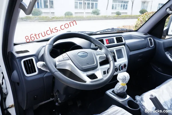 King Long Skyworth K10L 3.5T 3.98m Pure Electric Flatbed Mini Truck 59.4kWh 4X2(6 wheels) Cab (2) | 86Trucks