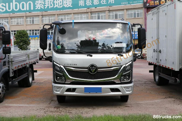 Foton Ollin CTV 163hp 4X2(6 wheels) 3.83m Half Row Flatbed Light Truck (WLY 6-speed) Exterior (2) | 86Trucks