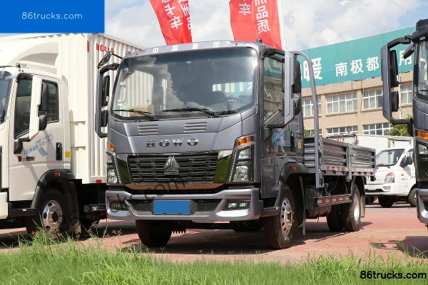 Sinotruk HOWO Tongshuai 145 hp 4X2(6 wheels) 3.85m Single Row Cab Flatbed Light Truck (WLY 5-Speed) Exterior (3) | 86Trucks