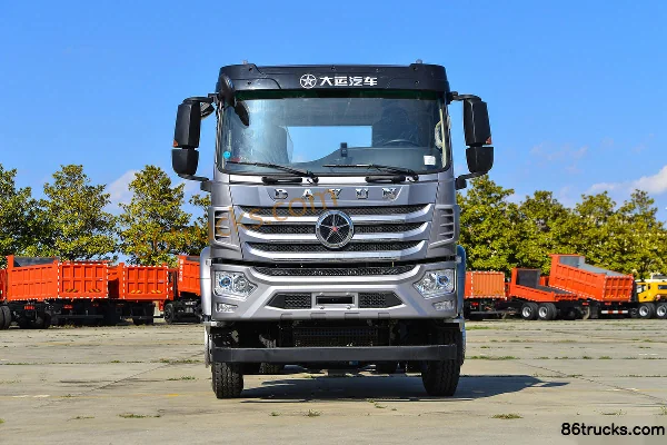 Dayun Fengshang 300 ch 6X4(10 roues) camion plateau avec grue 8 m Extérieur (2) | 86Trucks