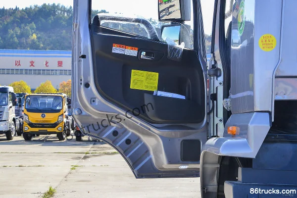 Dayun Fengshang 300 ch 6X4(10 roues) camion plateau avec grue 8 m Cabine (2) | 86Trucks