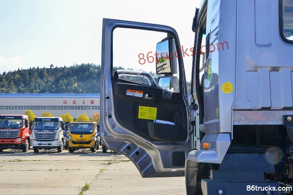 Dayun Fengshang 300 ch 6X4(10 roues) camion plateau avec grue 8 m Cabine (1) | 86Trucks
