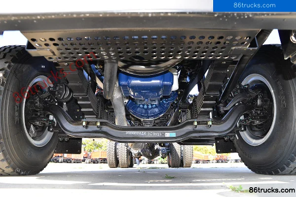 Dayun Fengshang 300 ch 6X4(10 roues) camion plateau avec grue 8 m Châssis (1) | 86Trucks