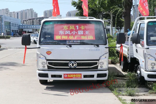 Dongfeng Xiaobawang W15 1.6L 123hp 4X2(6 wheels) gasoline 3.1m double-row flatbed mini truck Exterior (2) | 86Trucks