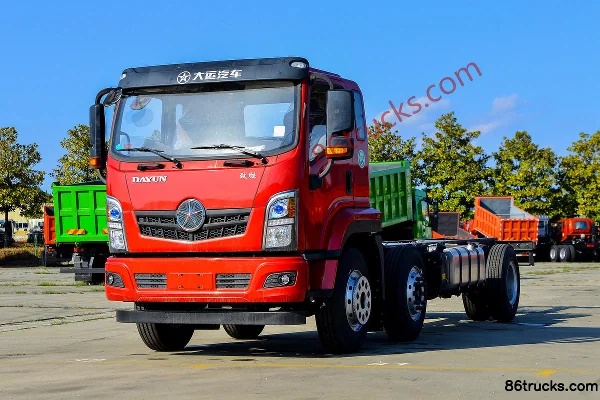 Dayun Zhisheng 230hp 6X2(8 wheels) 7.8m stake truck Exterior (3) | 86Trucks