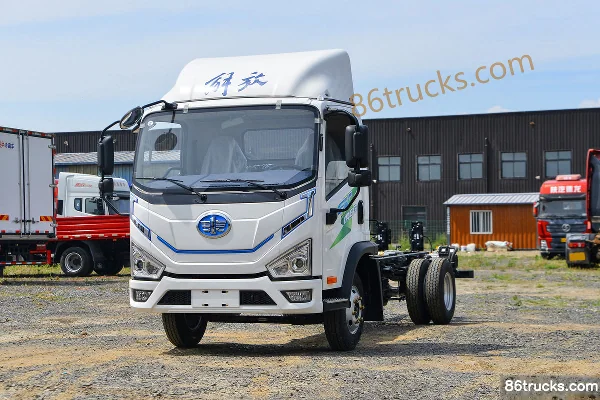 FAW Jiefang Hu 6G 4.16m single-row pure electric box light truck CATL 100.46kWh 4X2(6 wheels) Exterior (3) | 86Trucks