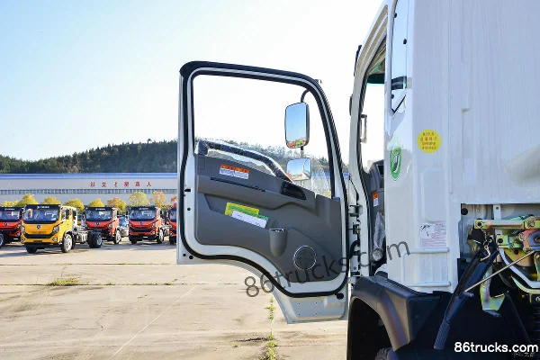 Dayun Yuntu 165 ch 4X2(6 roues) camion benne à ordures compacteur (marque Diwang) Cabine (1) | 86Trucks
