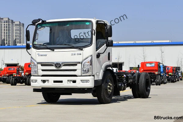 Sanhuan Shitong Chuangke 150 hp 4X2(6 wheels) 6m Single Row Cage Cargo Truck Exterior (3) | 86Trucks