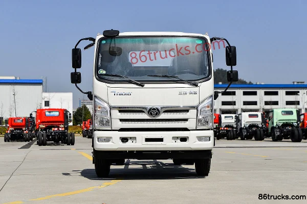 Sanhuan Shitong Chuangke 150 hp 4X2(6 wheels) 6m Single Row Cage Cargo Truck Exterior (2) | 86Trucks