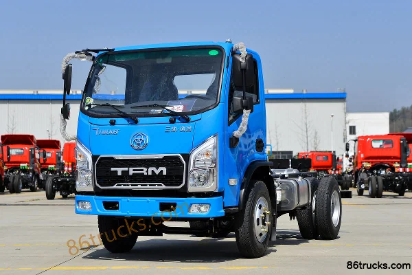 Sanhuan Shitong Xinchuangke 2.5L diesel 180 ch 4X2(6 roues) Fast Gear 10 vitesses camion léger plateau 3,3 m cabine simple Extérieur (3) | 8