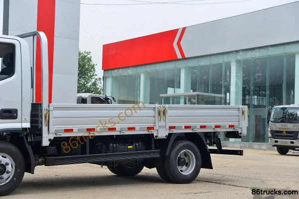 Foton Aoling CTV 163hp 4X2(6 wheels) 4.17m Single Row Flatbed Light Truck (WLY 6-speed) Body (1) | 86Trucks