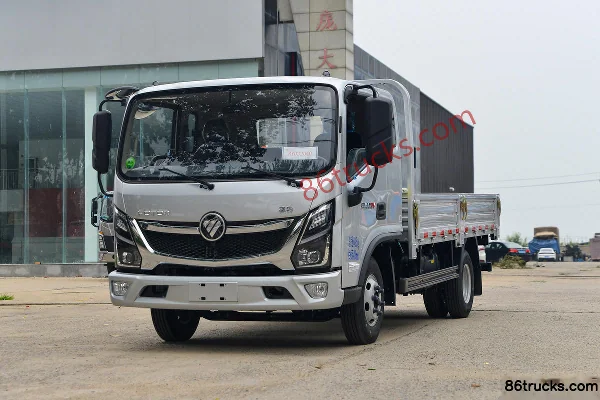 Foton CTV 2.5L Diesel 160 hp 4X2(6 wheels) WLY 6-Speed 3.83m Single Row Flatbed Light Truck Exterior (3) | 86Trucks