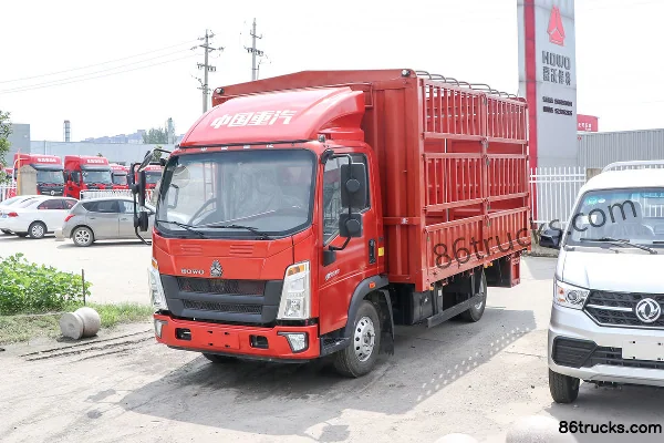 Sinotruk HOWO Hanjiang 130 ch 4X2(6 roues) camion léger à ridelles à cabine simple 4,15 m (WLY 6 vitesses) Extérieur (3) | 86Trucks