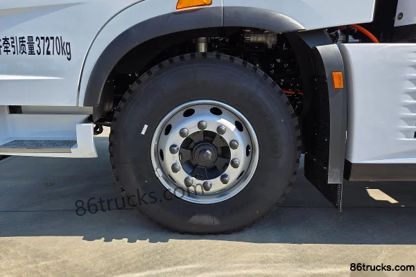 SANY Truck Jiangshan Edition 6X4(10 wheels) Hydrogen Fuel Cell Tractor Truck Chassis (2) | 86Trucks