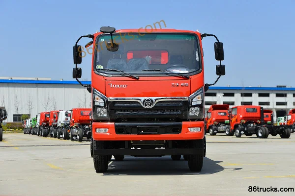 Sanhuan Shitong Chuangke 170hp 4X2(6 wheels) 4m Cab-over Dump Truck Exterior (2) | 86Trucks