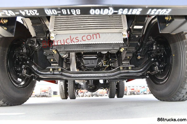 Sanhuan Shitong Chuangke 170hp 4X2(6 wheels) 4m Cab-over Dump Truck Chassis (1) | 86Trucks