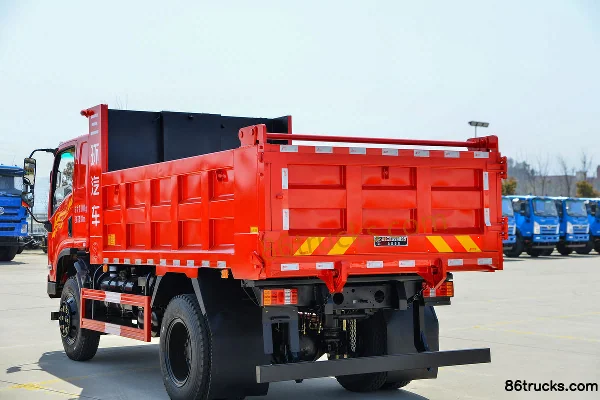 Sanhuan Shitong Chuangke 170hp 4X2(6 wheels) 4m Cab-over Dump Truck Body (3) | 86Trucks