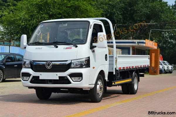 Dongfeng T5 95hp 4X2(6 wheels) 3.965m Single Row Flatbed Light Truck (Beijing VI) Exterior (3) | 86Trucks
