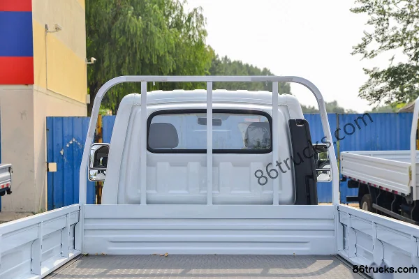 Dongfeng T5 95hp 4X2(6 wheels) 3.965m Single Row Flatbed Light Truck (Beijing VI) Body (2) | 86Trucks