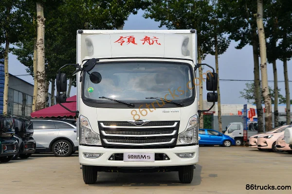 Foton Times Linghang M5 132 hp 4X2(6 wheels) 4.15m Single Row Van Light Truck (Ten Doors)(China VI) Exterior (2) | 86Trucks