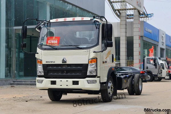 Sinotruk HOWO Hanjiang M 145hp 4X2(6 wheels) 4.15m single-row fence light truck (WLY 5-speed) Exterior (3) | 86Trucks