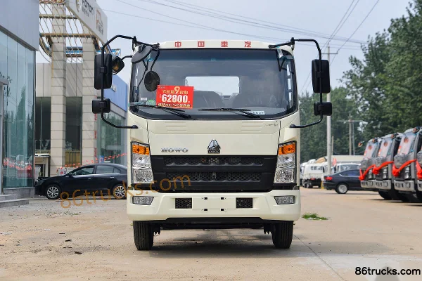 Sinotruk HOWO Hanjiang M 145hp 4X2(6 wheels) 4.15m single-row fence light truck (WLY 5-speed) Exterior (2) | 86Trucks