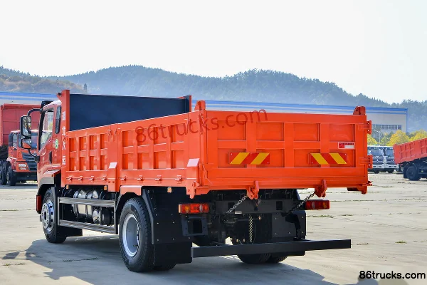 Dayun Zhisheng 200 hp 4X2(6 wheels) 4.45m Dump Truck (China VI) (457 Rear Axle) Body (3) | 86Trucks