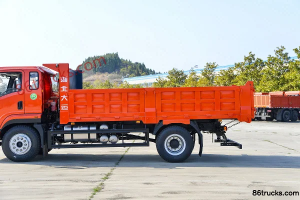 Dayun Zhisheng 200 hp 4X2(6 wheels) 4.45m Dump Truck (China VI) (457 Rear Axle) Body (2) | 86Trucks