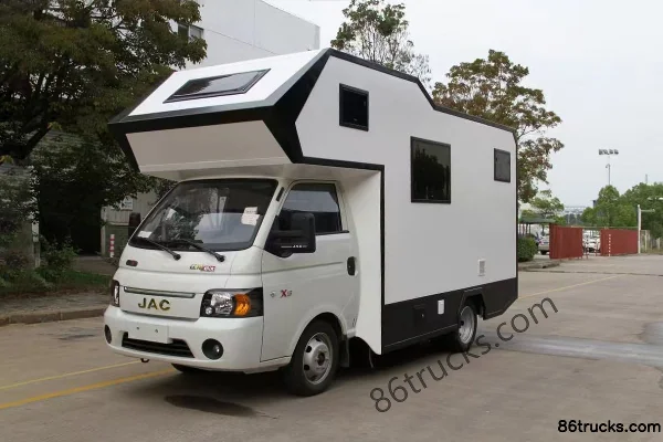JAC Kaida X5 1.6L 120hp 4X2(6 wheels) Gasoline Single Cab RV Exterior (2) | 86Trucks