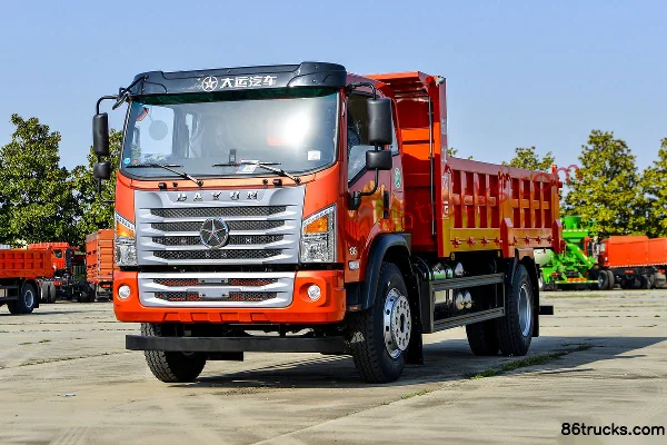 Dayun G6 medium truck 184 hp 4X2(6 wheels) 4.85m dump truck Exterior (3) | 86Trucks