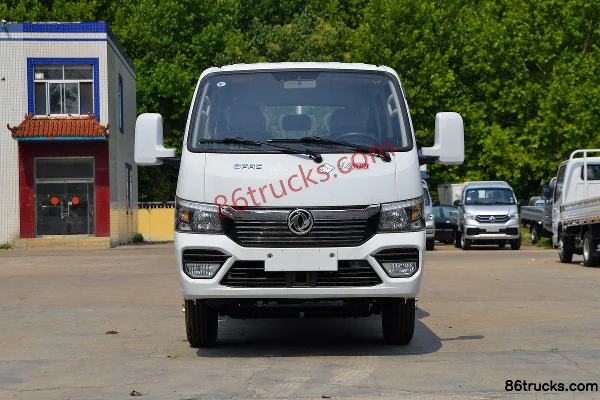 Dongfeng T5 1,6 L 105 ch 4X2(6 roues) CNG 2,425 m petit camion plateau double cabine (voie large) (China VI) Extérieur (2) | 86Trucks
