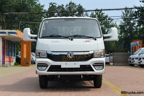 Dongfeng T6 127 hp 4X2(6 wheels) 4.005m Single Row Flatbed Mini Truck Exterior (2) | 86Trucks