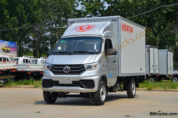 Dongfeng Xiaobawang W08 1.6L 123hp 4X2(6 wheels) 2.7m single-row van mini truck (single rear tire) Exterior (3) | 86Trucks