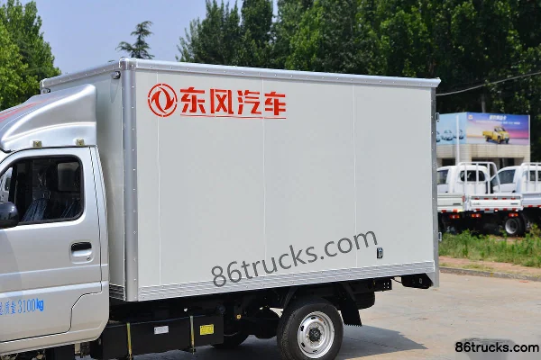 Dongfeng Xiaobawang W08 1.6L 123hp 4X2(6 wheels) 2.7m single-row van mini truck (single rear tire) Body (1) | 86Trucks