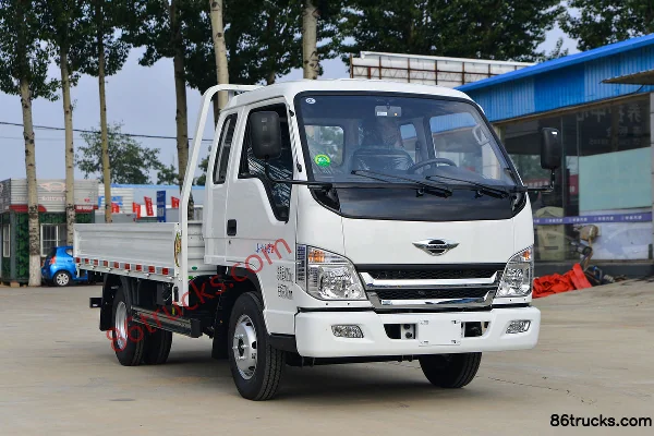 Foton Forland Xiaokazhixing 2 2.3L Diesel 110 hp 4X2(6 wheels) Mengwo 5-speed Hydraulic Brake 3.3m Semi-row Flatbed Mini