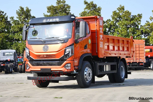 Dayun Yunlong Composite 200hp 4X2(6 wheels) 4m Dump Truck (Fast Gear 10-speed) Exterior (3) | 86Trucks