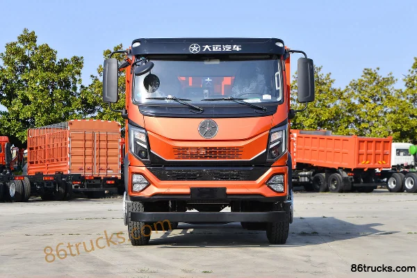 Dayun Yunlong Composite 200hp 4X2(6 wheels) 4m Dump Truck (Fast Gear 10-speed) Exterior (2) | 86Trucks