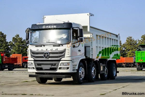 Dayun F7 Heavy Truck 270 hp 8X2(10 wheels) 7.6m Dump Truck (China VI) Exterior (3) | 86Trucks