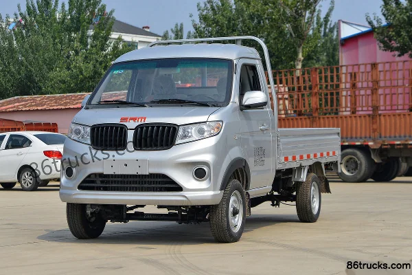 SRM Xinyuan Jinka S1 1.4L 102hp 4X2(6 wheels) 2.7m Single Row Flatbed Mini Truck (Single Rear Tire) Exterior (3) | 86Trucks