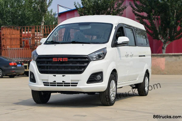 SRM Xinyuan Golden Sea Lion 2024 model Engineering Lion 112hp 1.5L 7/9-seat passenger van Exterior (3) | 86Trucks