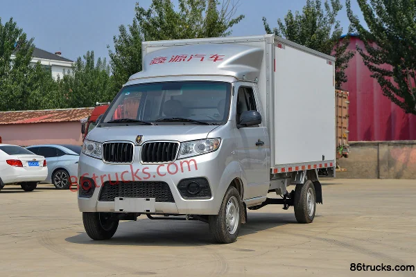 Jinbei T32 Comfort 1.5L 109hp 4X2(6 wheels) Gasoline 2.055m Double Row Mini Truck Exterior (3) | 86Trucks