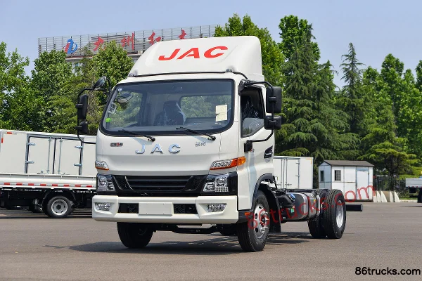JAC Junling V6 143 hp 4X2(6 wheels) 4.235m Single Row Cab Van Light Truck Exterior (3) | 86Trucks