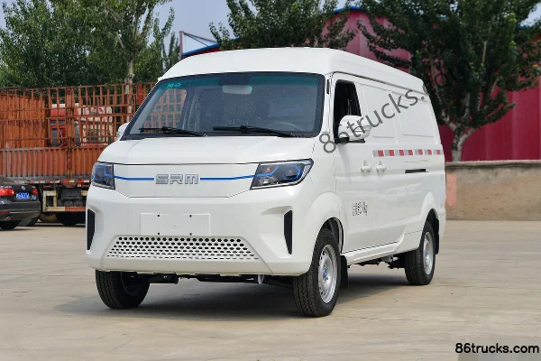 SRM Xinyuan Haoyun 2023 Chuangye Type 2.5T 4.5m Electric Cargo Van 38.64kWh Exterior (3) | 86Trucks