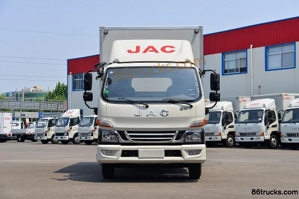 JAC Junling V6 162 hp 4X2(6 wheels) 4.15m Single Row Van Light Truck Exterior (2) | 86Trucks